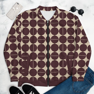 MOCHA Unisex Bomber Jacket