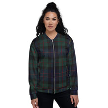 Load image into Gallery viewer, BLACKWATCH Unisex Bomber Jacket
