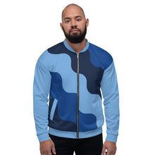 Load image into Gallery viewer, FLUID Unisex Bomber Jacket
