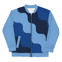 Load image into Gallery viewer, FLUID Unisex Bomber Jacket
