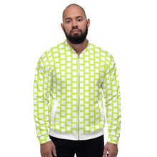 Load image into Gallery viewer, LIME Unisex Bomber Jacket
