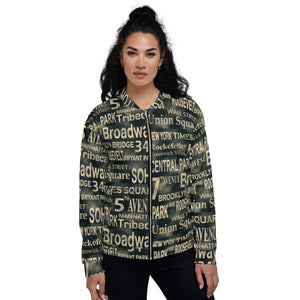 NEW YORK Unisex Bomber Jacket