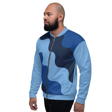 Load image into Gallery viewer, FLUID Unisex Bomber Jacket
