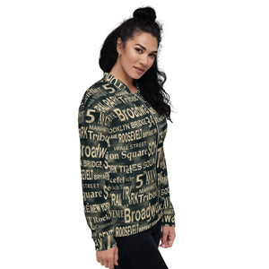 NEW YORK Unisex Bomber Jacket