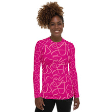 Load image into Gallery viewer, LE ROUGE MODERN Women&#39;s Rash Guard
