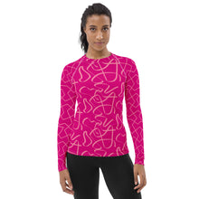 Load image into Gallery viewer, LE ROUGE MODERN Women&#39;s Rash Guard
