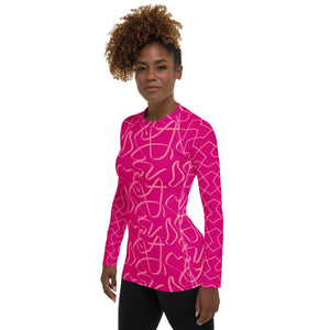 LE ROUGE MODERN Women's Rash Guard