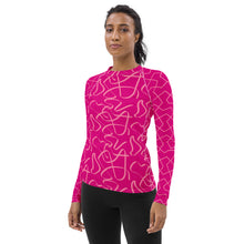 Load image into Gallery viewer, LE ROUGE MODERN Women&#39;s Rash Guard
