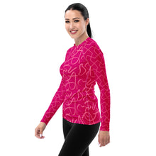 Load image into Gallery viewer, LE ROUGE MODERN Women&#39;s Rash Guard
