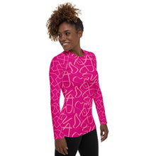 Load image into Gallery viewer, LE ROUGE MODERN Women&#39;s Rash Guard
