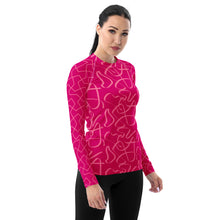 Load image into Gallery viewer, LE ROUGE MODERN Women&#39;s Rash Guard
