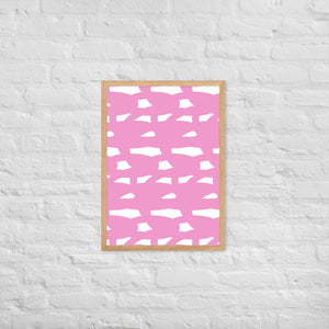 ADRIENNE Framed matte paper poster
