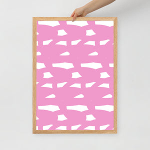 ADRIENNE Framed matte paper poster