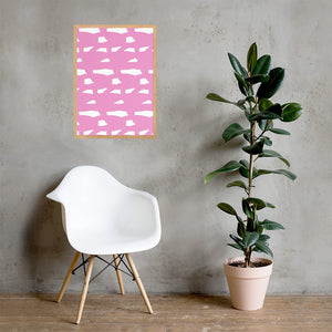 ADRIENNE Framed matte paper poster