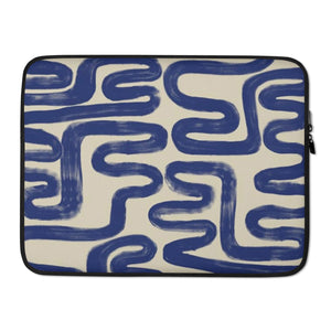 BLUE MODERN Laptop Sleeve