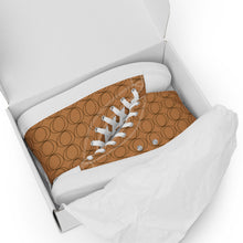 Load image into Gallery viewer, COGNAC Men’s high top canvas shoes
