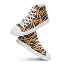 Load image into Gallery viewer, FLAME-TRIUMPHANT Men’s high top canvas shoes
