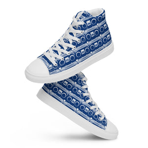 STEREO Men’s high top canvas shoes