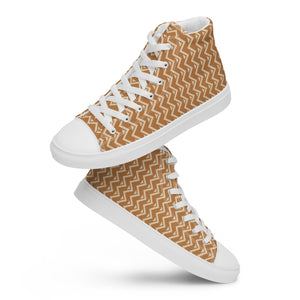 MONTAGUE Men’s high top canvas shoes