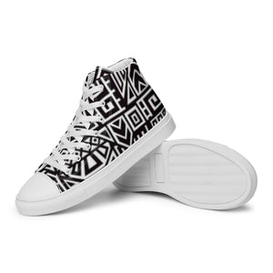 TREND Men’s high top canvas shoes