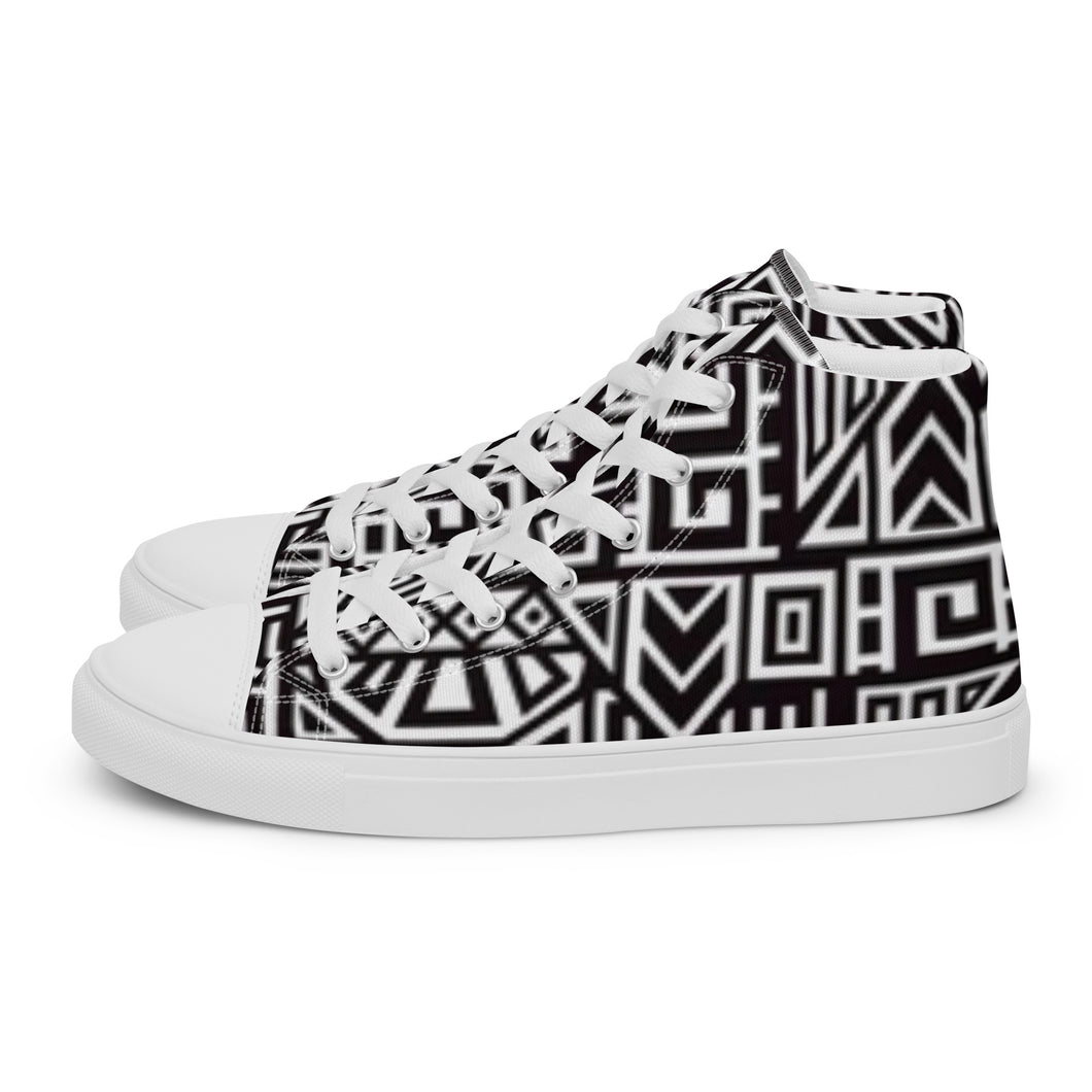 TREND Men’s high top canvas shoes