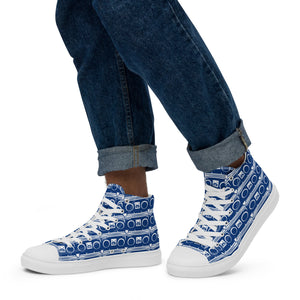 STEREO Men’s high top canvas shoes