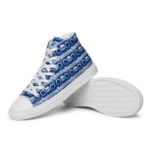 STEREO Men’s high top canvas shoes