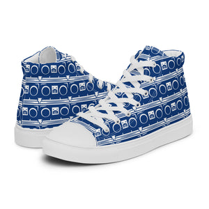 STEREO Men’s high top canvas shoes