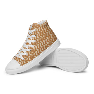 MONTAGUE Men’s high top canvas shoes