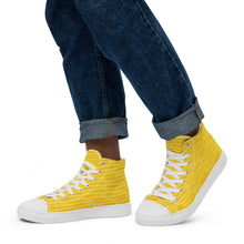 Load image into Gallery viewer, GOLDEN Men’s high top canvas shoes
