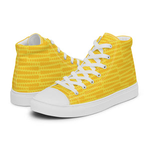 GOLDEN Men’s high top canvas shoes