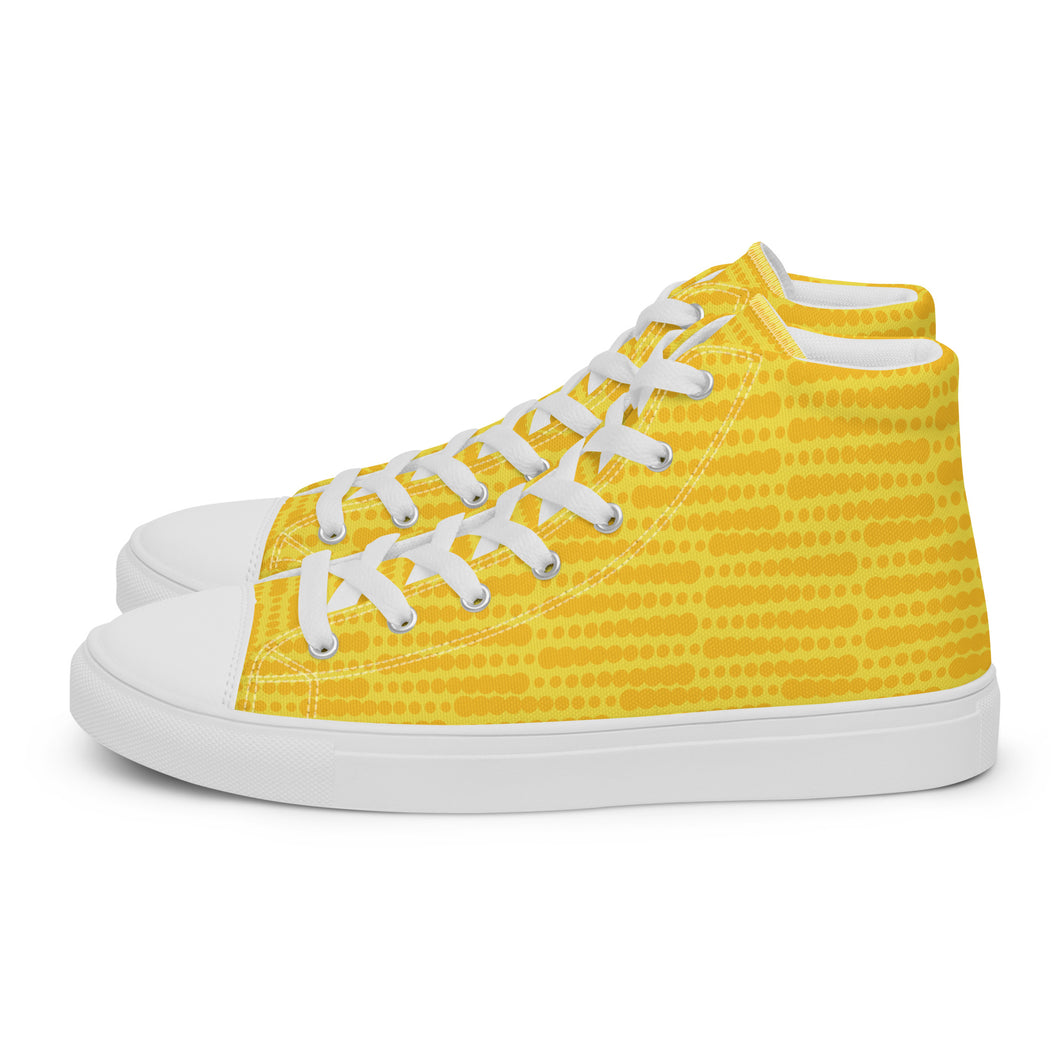 GOLDEN Men’s high top canvas shoes