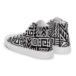 TREND Men’s high top canvas shoes