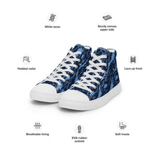 Load image into Gallery viewer, LUCAS Men’s high top canvas shoes
