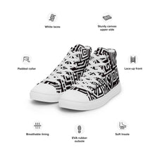 Load image into Gallery viewer, TREND Men’s high top canvas shoes
