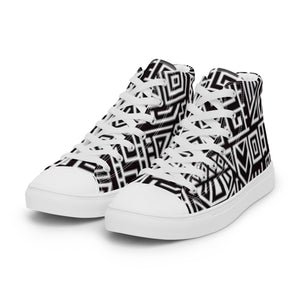 TREND Men’s high top canvas shoes