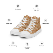 Load image into Gallery viewer, MONTAGUE Men’s high top canvas shoes
