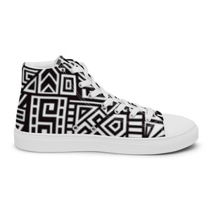 TREND Men’s high top canvas shoes