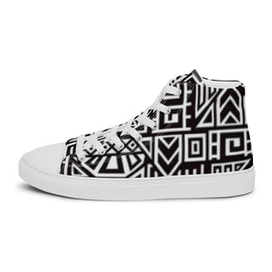 TREND Men’s high top canvas shoes