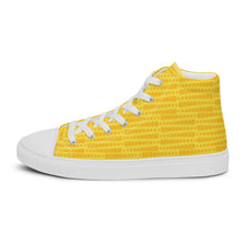 Load image into Gallery viewer, GOLDEN Men’s high top canvas shoes
