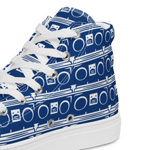 Load image into Gallery viewer, STEREO Men’s high top canvas shoes
