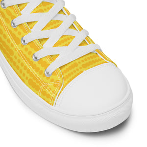 GOLDEN Men’s high top canvas shoes