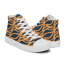 Load image into Gallery viewer, FLAME-TRIUMPHANT Men’s high top canvas shoes
