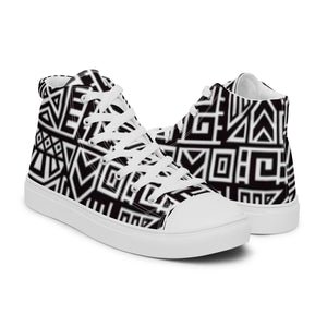 TREND Men’s high top canvas shoes