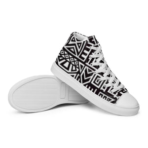 TREND Men’s high top canvas shoes