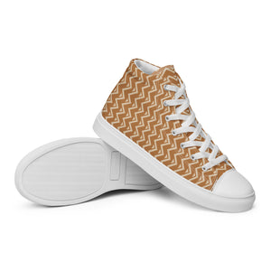 MONTAGUE Men’s high top canvas shoes