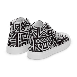 TREND Men’s high top canvas shoes