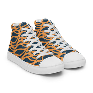 FLAME-TRIUMPHANT Men’s high top canvas shoes