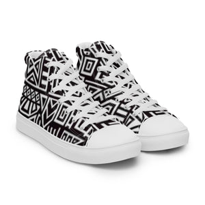 TREND Men’s high top canvas shoes