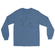 Load image into Gallery viewer, PEACE DOVE Men’s Long Sleeve Shirt
